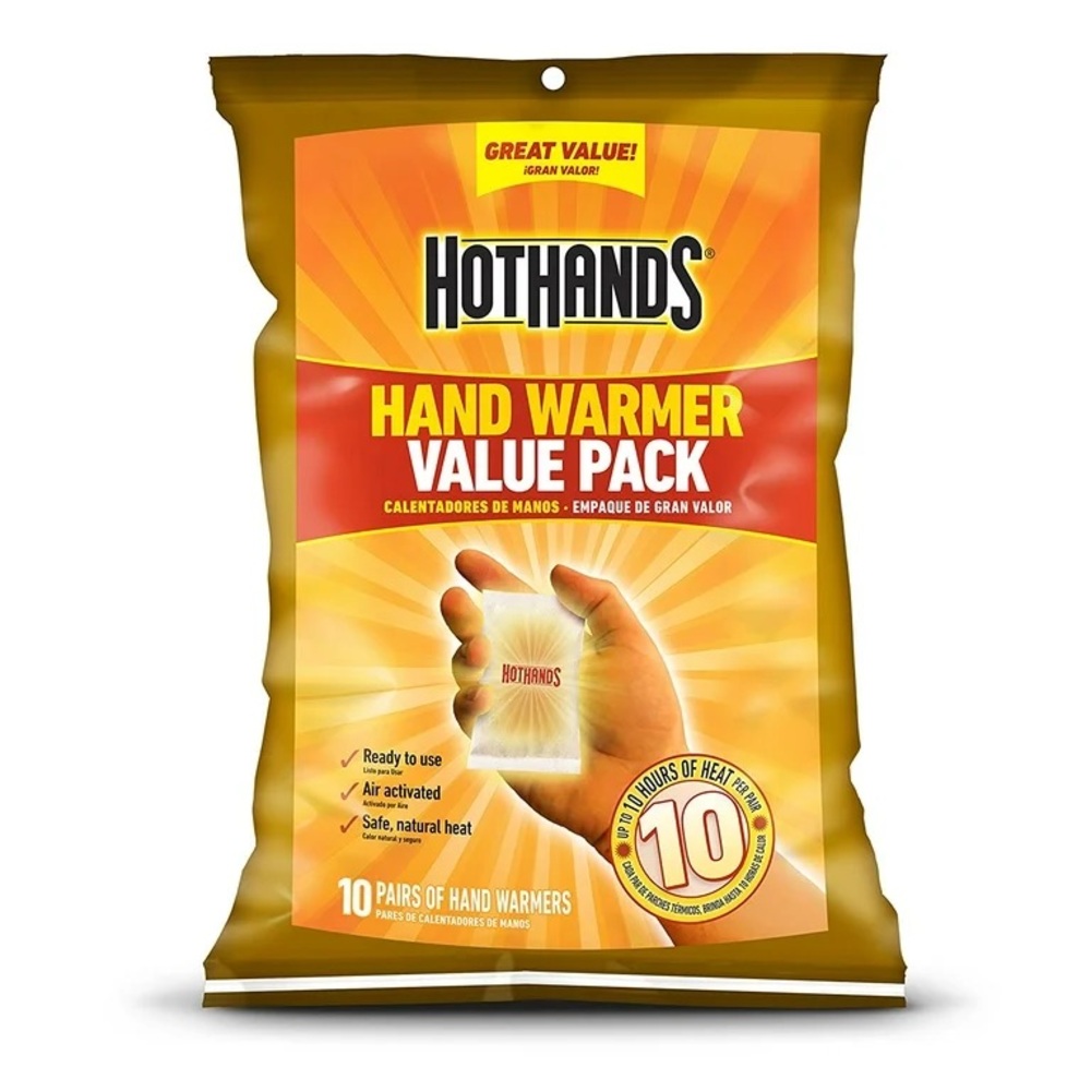 HotHands 10 Hour Hand Warmer 10 Pair Value Pack NWT